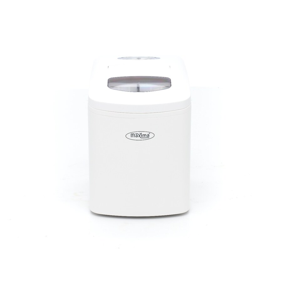 Maxima Eiswürfelmaschinen · 10-12 kg/Tag · Kugelwürfel · Luftgekühlt · Weiß · 09100505