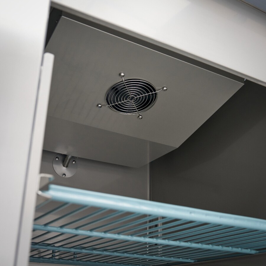 Maxima Kühlschrank · 600 l · 3 Einstellbare Regale (2/1 GN) · Rostfreier Stahl · auf Rädern · 09400003