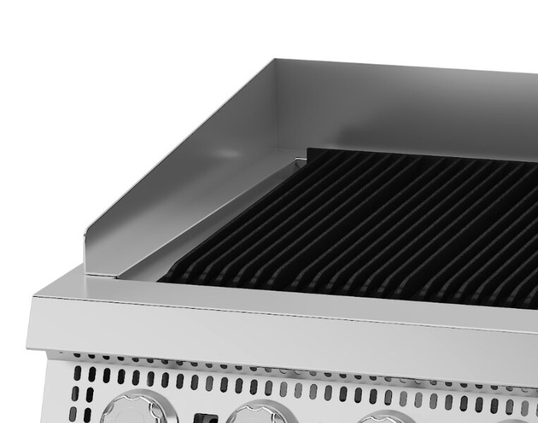 Maxima Premium Gas-Chargrill · 5 Zonen · Doppeleinheit · 90 cm Tief · 09398600