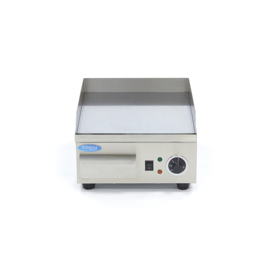 Maxima Grillplatte · Glatte Chrom · 36 cm · inkl. Tropfschale · 09365162