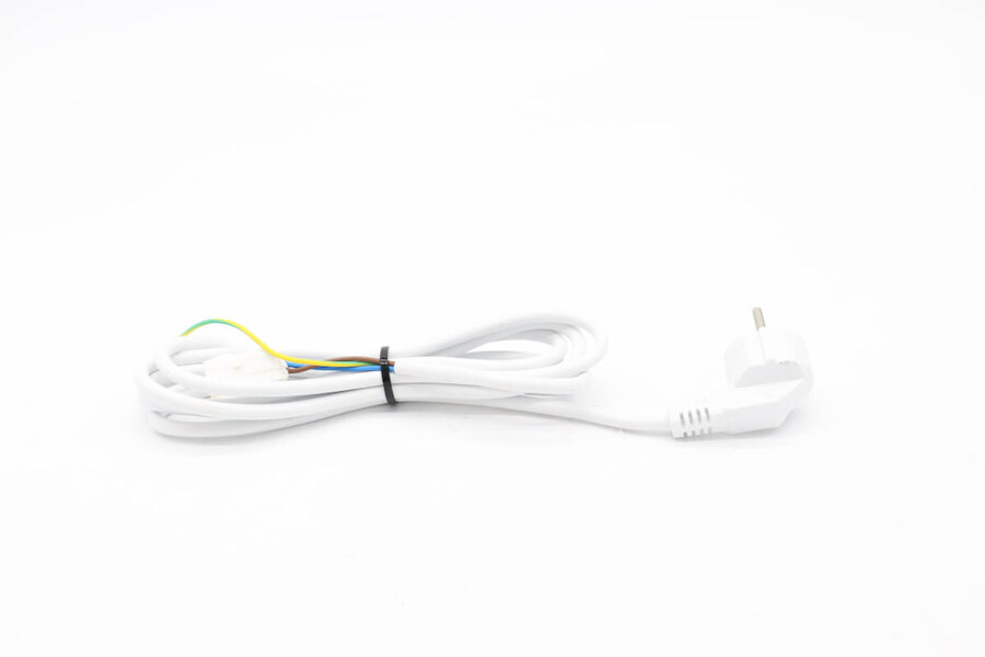 Maxima FR400G/FR600G – Netzkabel Weiß 09405172