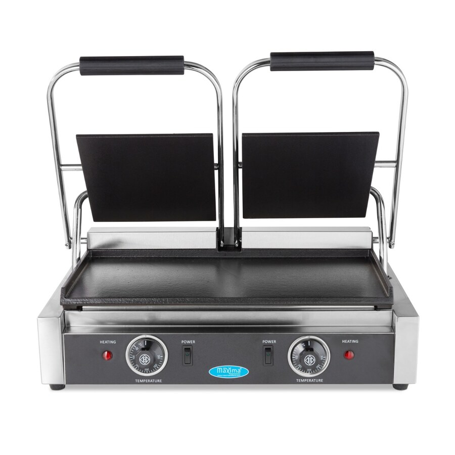 Maxima Kontaktgrill · Glatte · Doppelgrillplatte · 2 x 22 cm · 09300437
