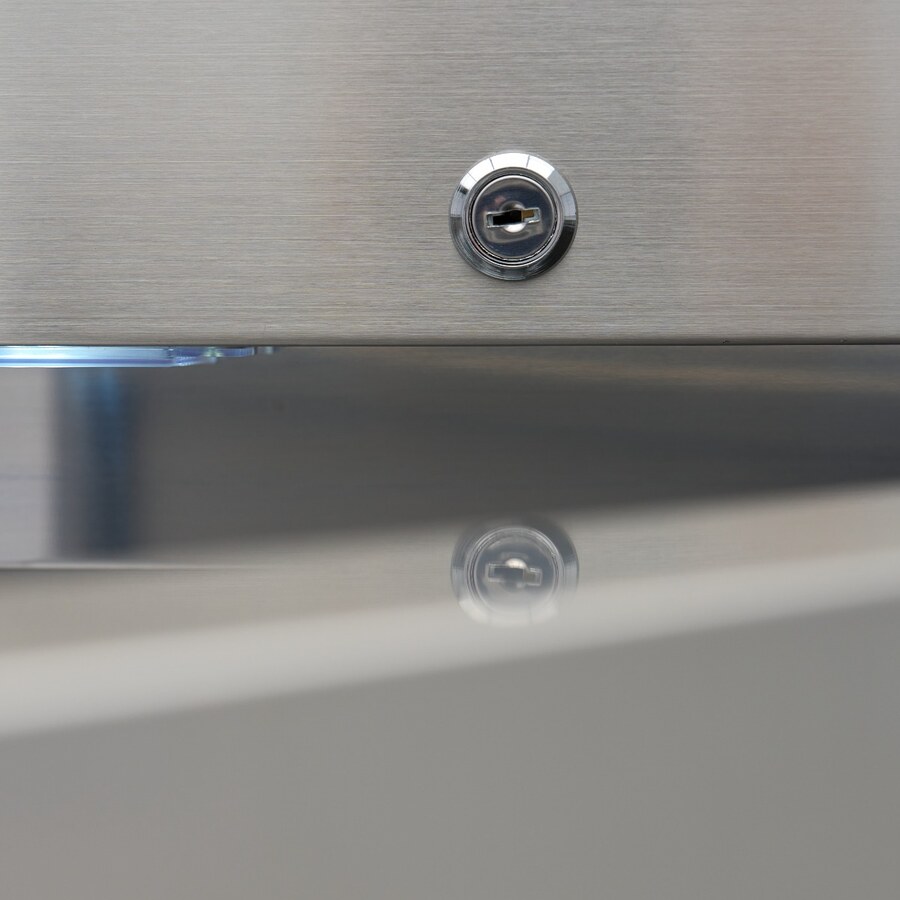 Maxima Kühlschrank · 1200 l · 6 Einstellbare Regale (2/1 GN) · Edelstahl · auf Rädern · 09400012