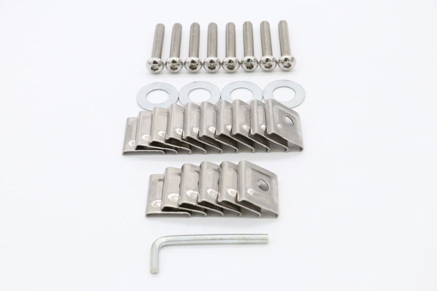 Maxima TRAY TROLLEY – Quadratisch Dichtung Set 16 Stück (Schraube, Dichtung) 09348674