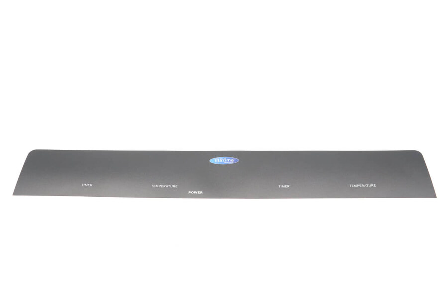 Maxima CONTROL PANEL STICKER – M 09374409