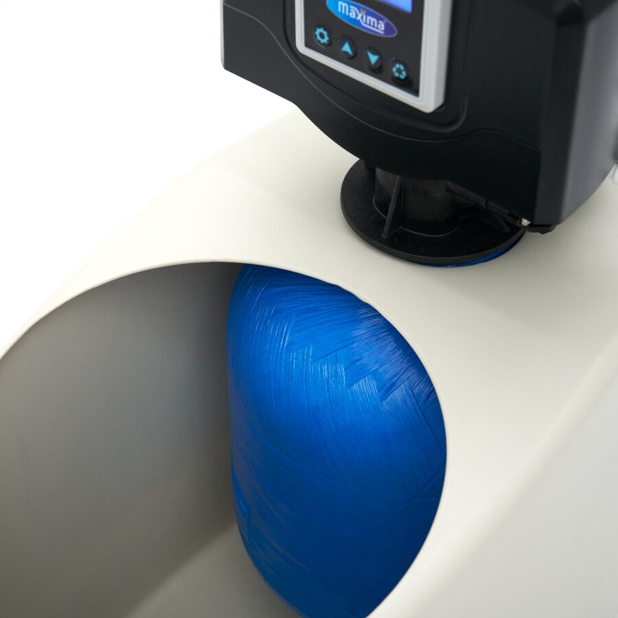 Maxima Automatischer Wasserenthärter · Descaler · 8L -Harz · Digital Anzeige · 09351105