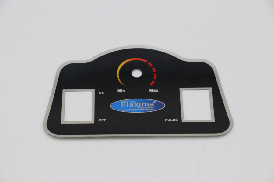 Maxima EPB-Xl Vorne Etikett Set 08803106