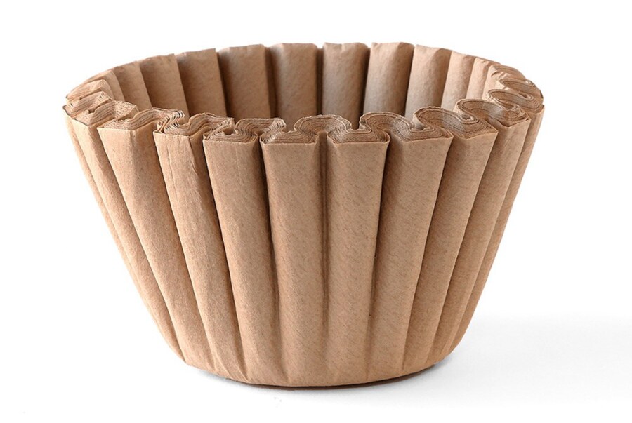 SARO Korbfilterpapier für Kaffeemaschinen, ungebleicht