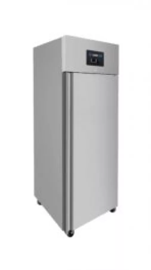 Gefrierschrank 1 Tür 650 Liter Edelstahl leise LED Gastronomie