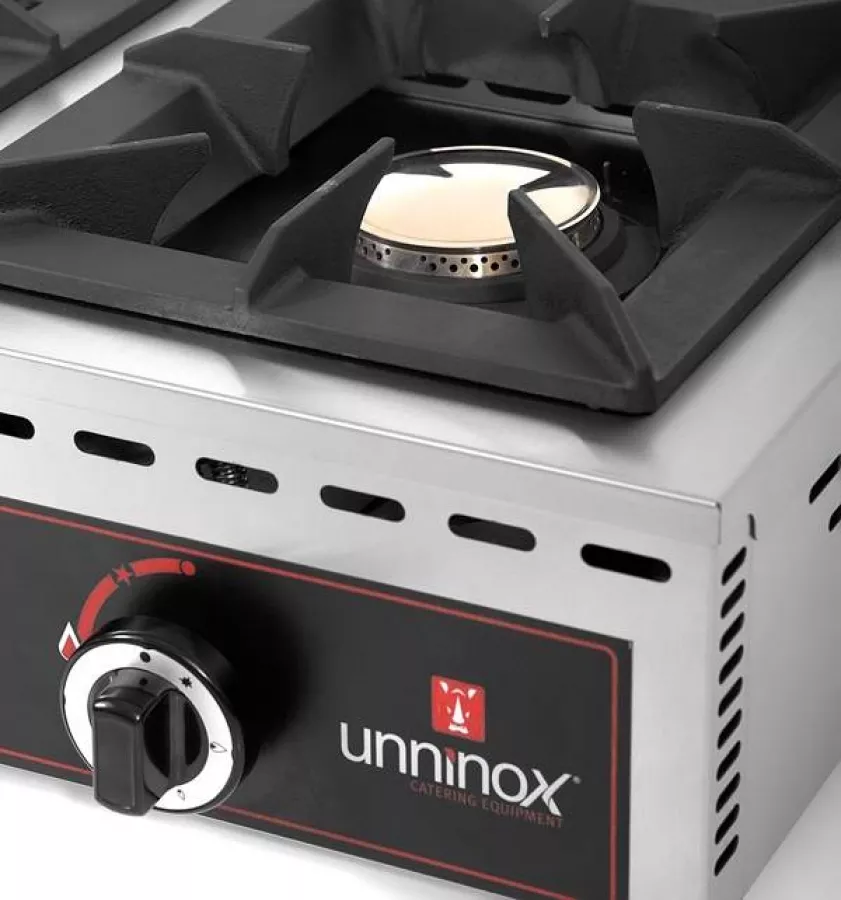 Tischkochfeld STO-2 Gas 2x7kW Kupferbrenner Gastronomie