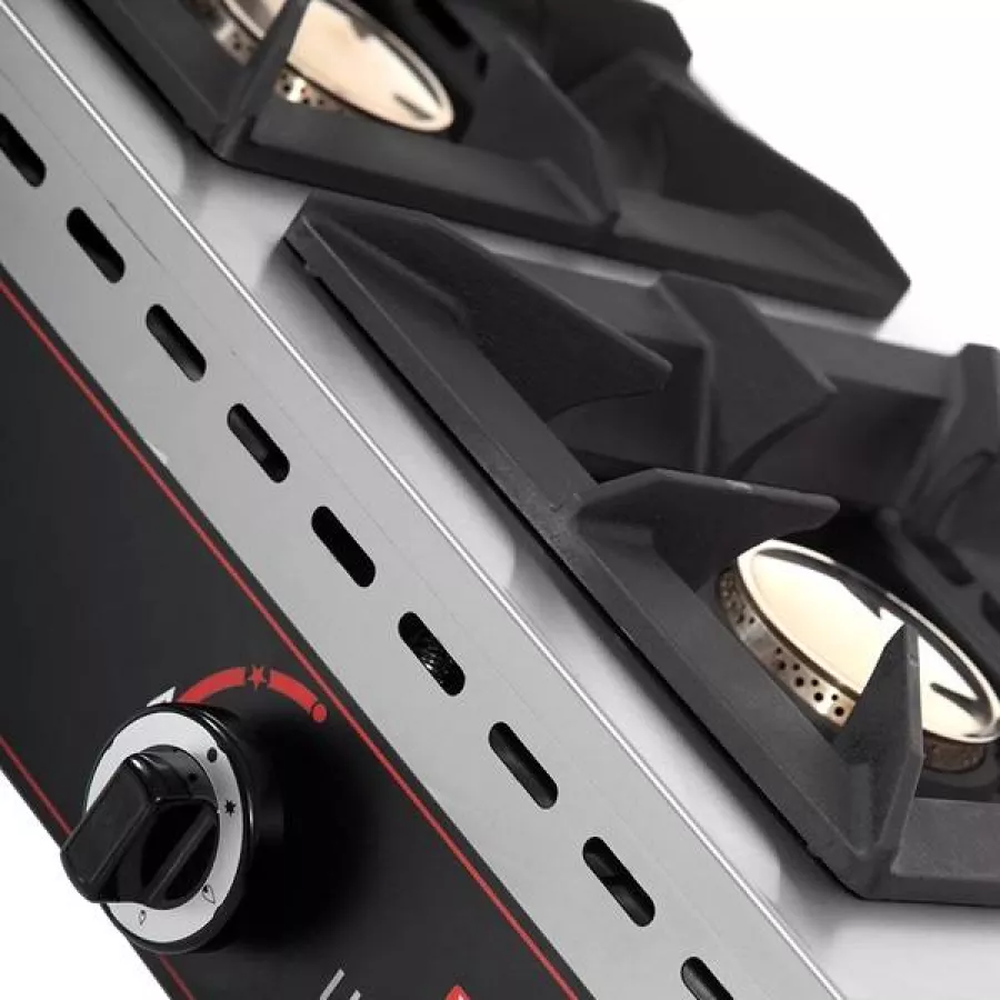 Tischkochfeld STO-2 Gas 2x7kW Kupferbrenner Gastronomie