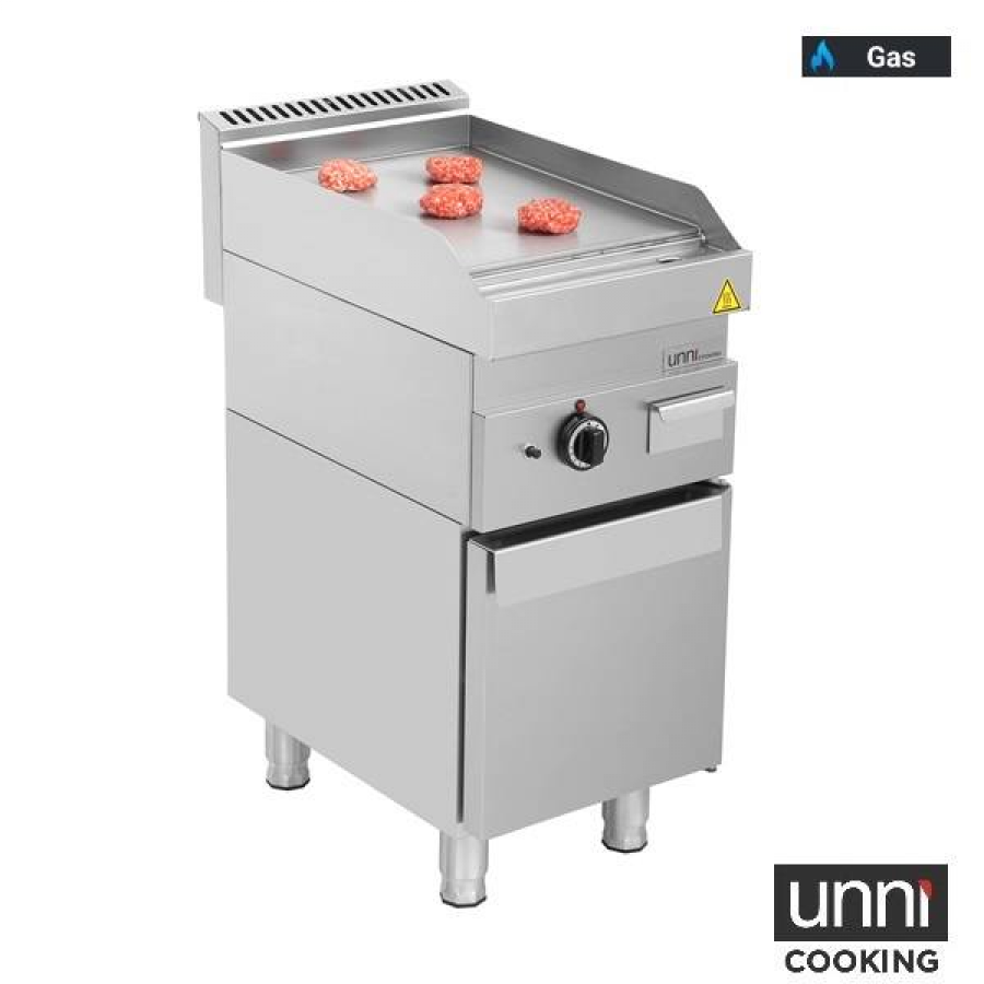 Gas-Grillplatte glatt 650 Serie