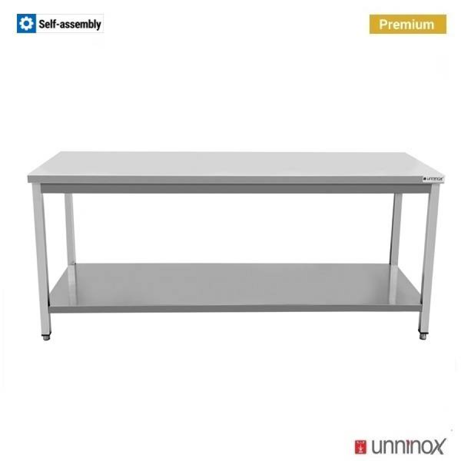 Arbeitstisch 700 ohne Aufsatz 140x70x85 cm stabile Arbeitsfläche