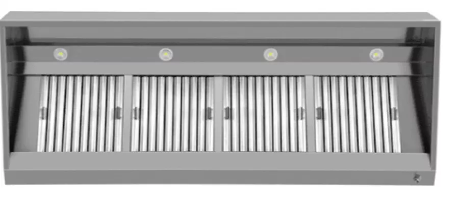 Dunstabzugshaube B2500xD950xH400 Wandmontage