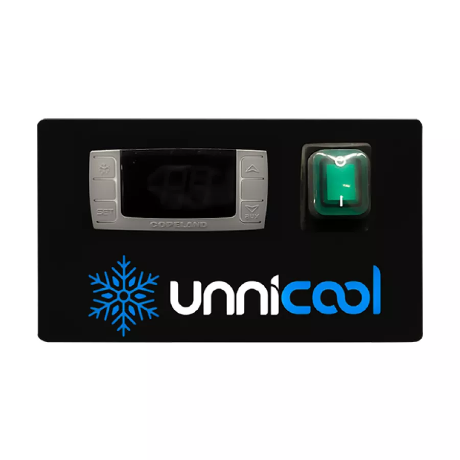 Saladette 3 Türen 1/1 GN Zwangsbelüftung Klappdeckel +2°C bis +8°C