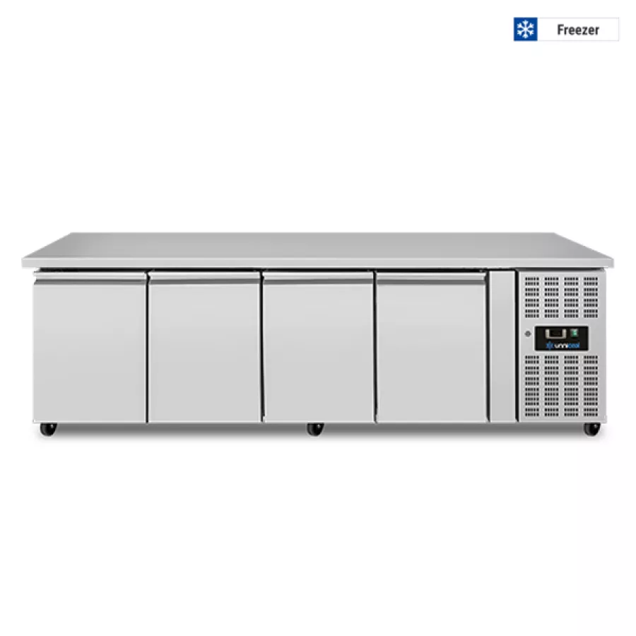 Gefriertheke UNN4100BT 4 Türen 223x70x85cm R290 Zwangsbelüftung