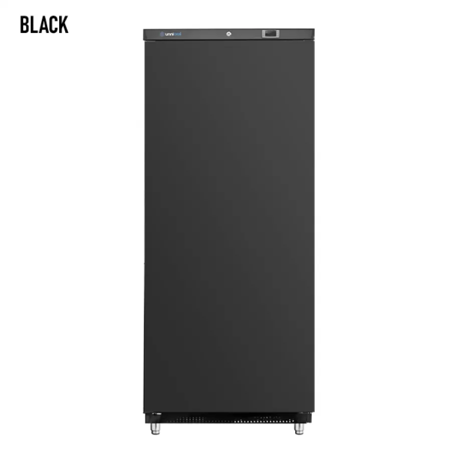 Gefrierschrank 600 Liter Schwarz – Statische Kühlung, -18°C bis -23°C