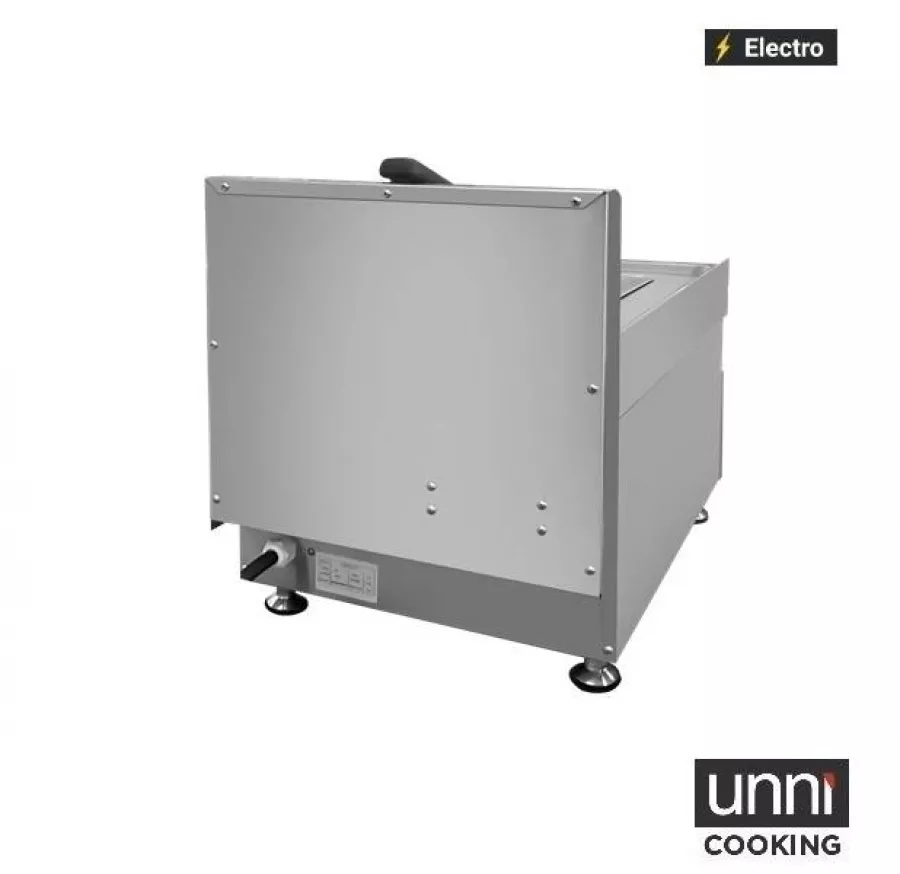 Elektrofritteuse UnniCooking 1x10L mit Kaltzone und Ablasshahn