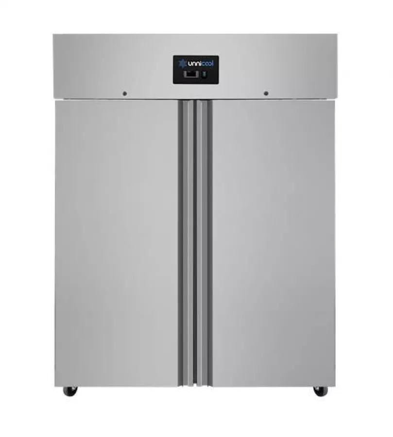 Kühlschrank 2 Türen 1200 l Edelstahl LED