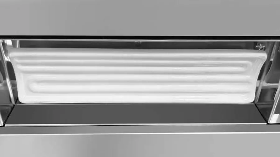 Pommeswärmer UnniCooking Edelstahl 0,75 kW Infrarot-Heizung 400mm