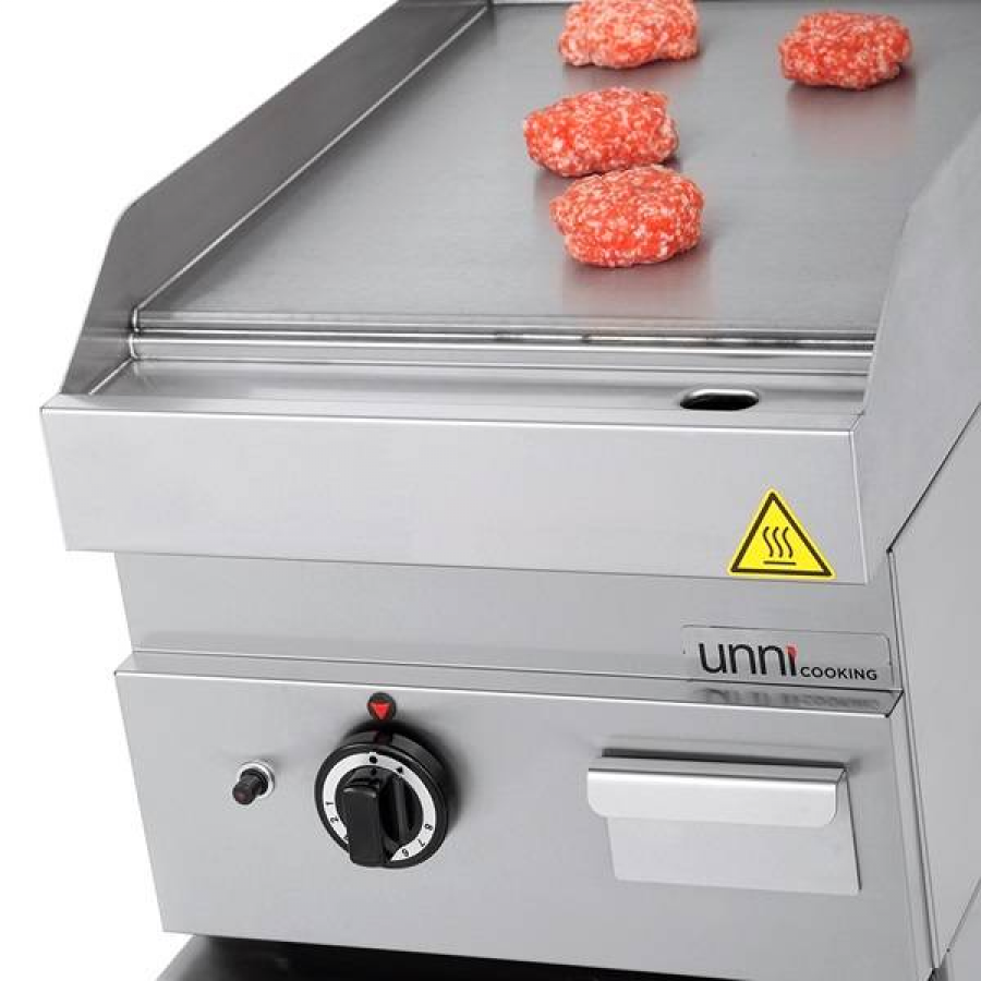Gas-Bratplatte 650 SERIES Chrom Edelstahl Profiküche