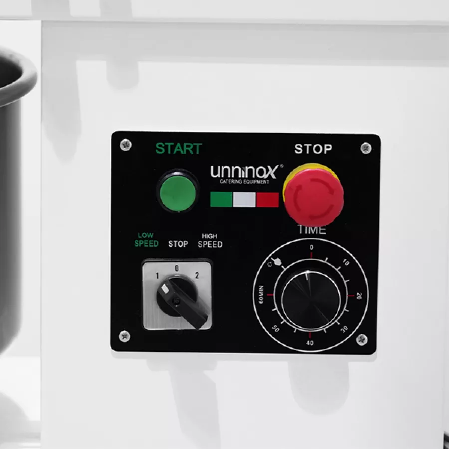 Teigknetmaschine 30L 2 Geschwindigkeiten 230V robust & vielseitig