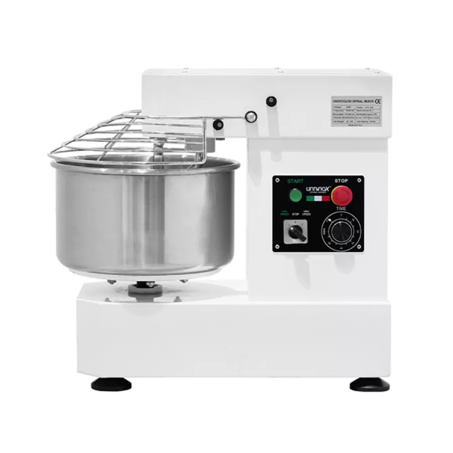 Teigknetmaschine UNNINOX 22 Liter 2 Geschwindigkeiten 230V