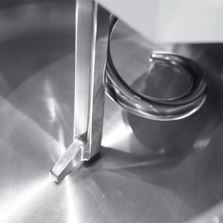 Teigknetmaschine UNNINOX 22 Liter 2 Geschwindigkeiten 230V