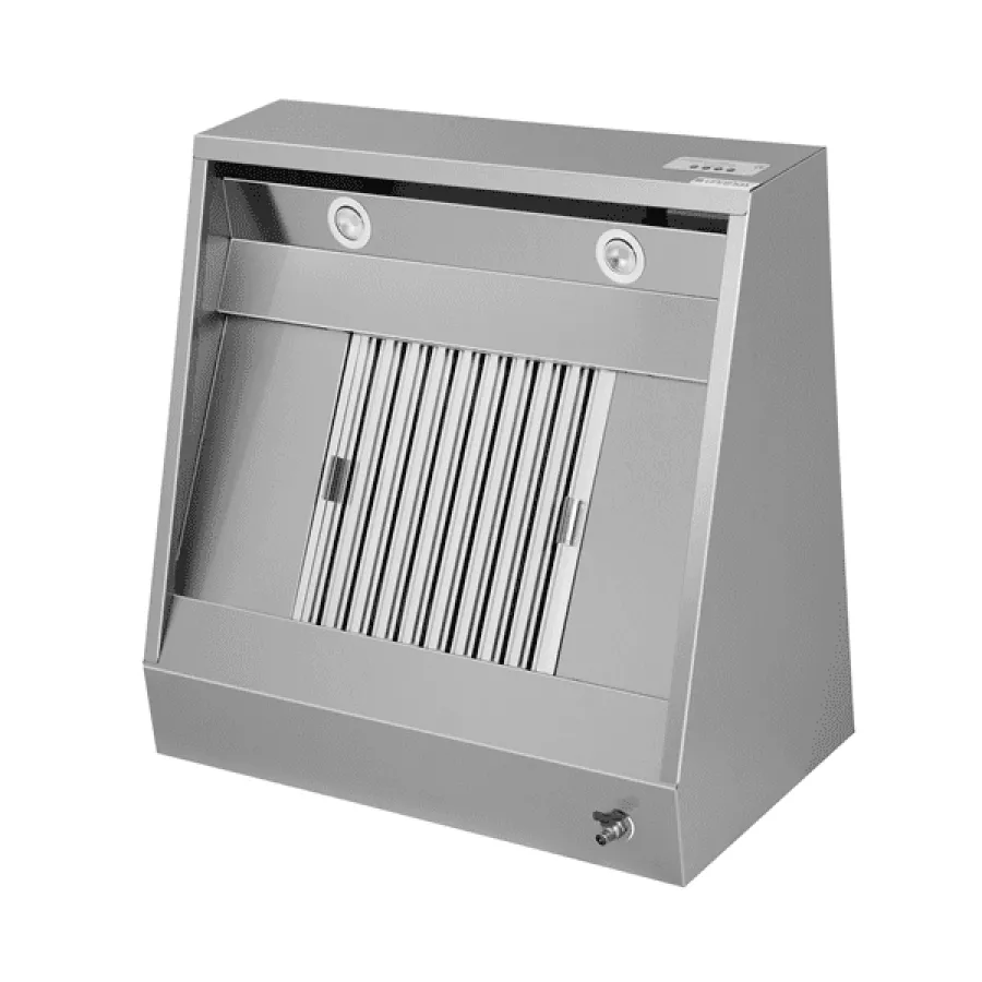 Dunstabzugshaube 950mm Edelstahl 1400 m³/h LED