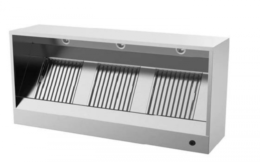 Afzuigkap Box Model 1100mm – compacte bouwhoogte 400mm