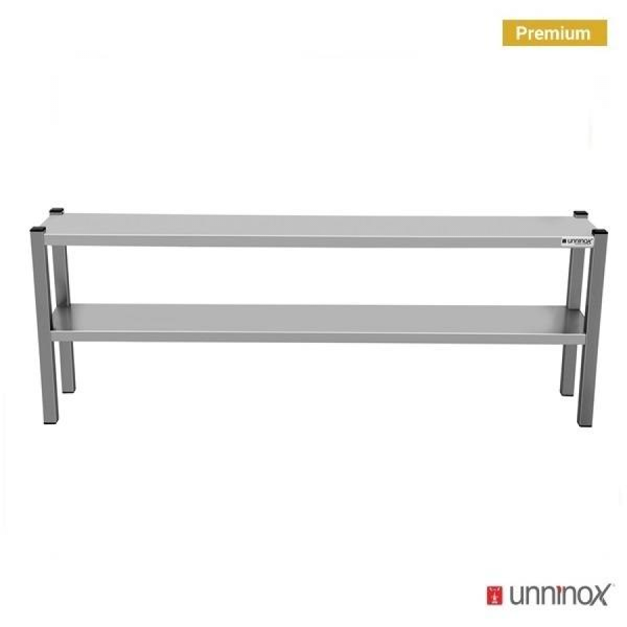 Überregal 2 Ebenen 1800x300xH650mm platzsparend stabil