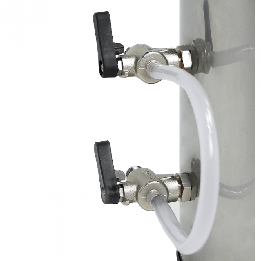 Wasserenthärter 8 Liter – Kompakte Profi-Lösung aus Edelstahl AISI 304