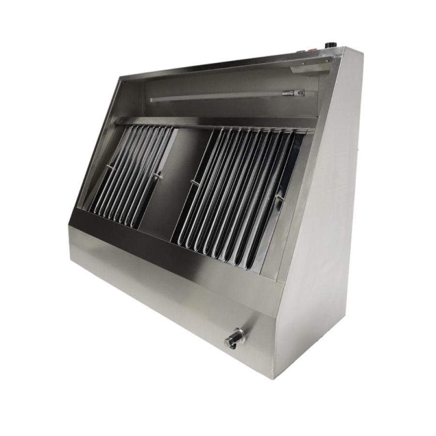 Wandhaube 1200 mm komplett mit Motor