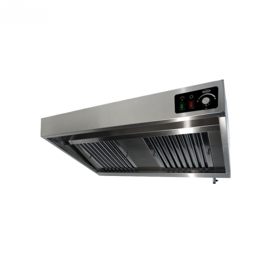 Wandhaube 1200 mm komplett mit Motor