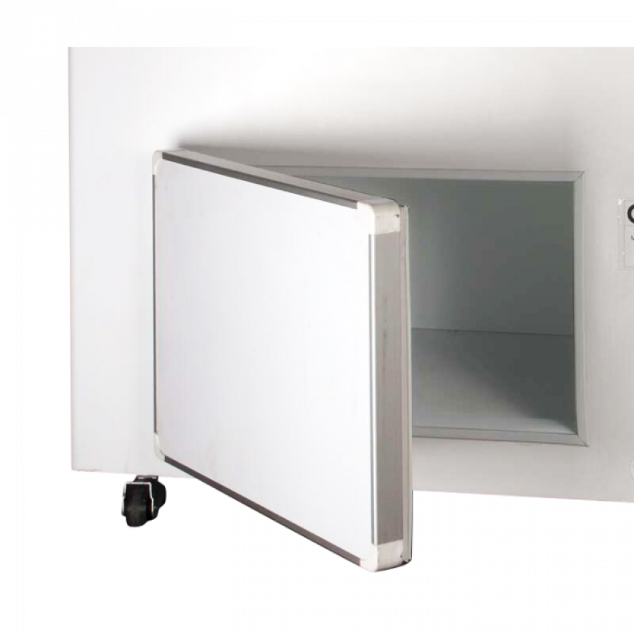 Speiseisvitrine Malta LED Weiß 13x5 Liter 557 Liter 1662x825x1257 mm