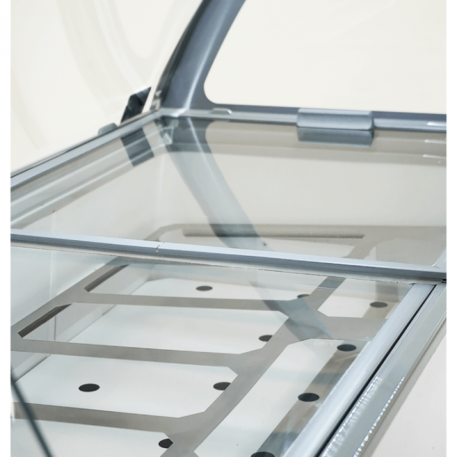 Speiseisvitrine Curacao 10x5 Liter | 1447x825x1257 mm