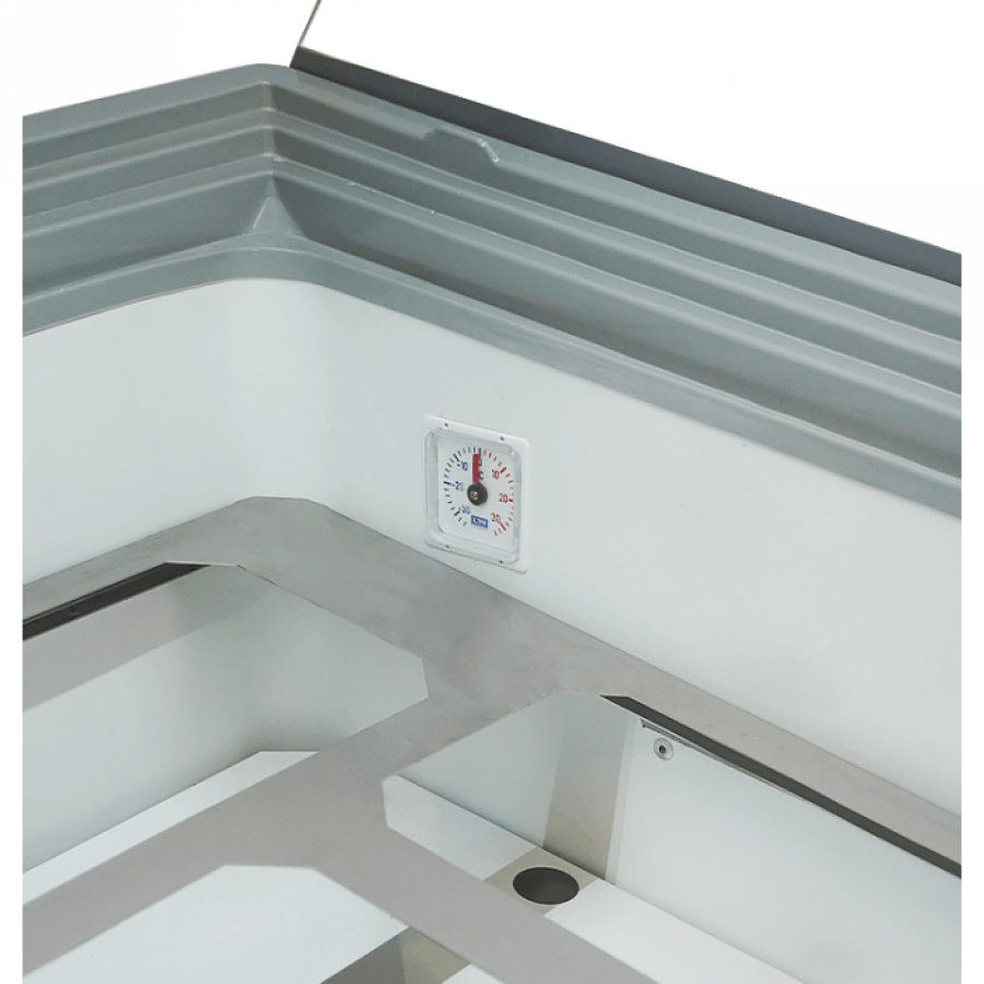 Speiseisvitrine Curacao 10x5 Liter | 1447x825x1257 mm