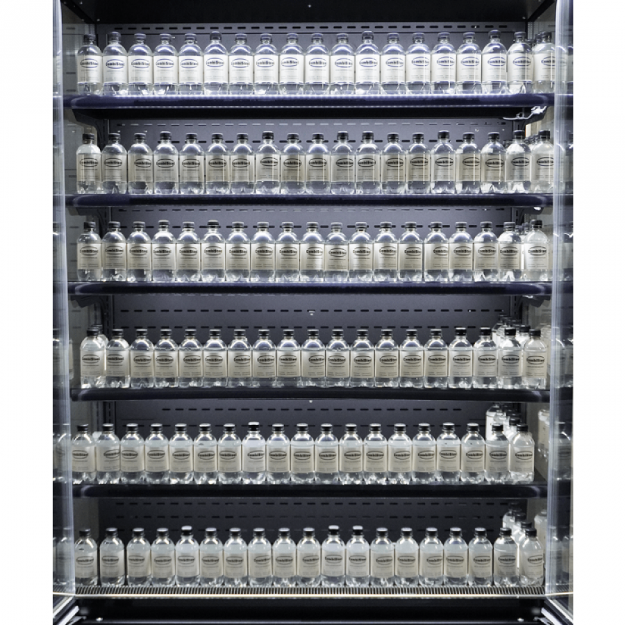 Wandkühlschrank MARCO 1.3 Glastür LED Schwarz 1292 Liter 1310x740x2010 mm
