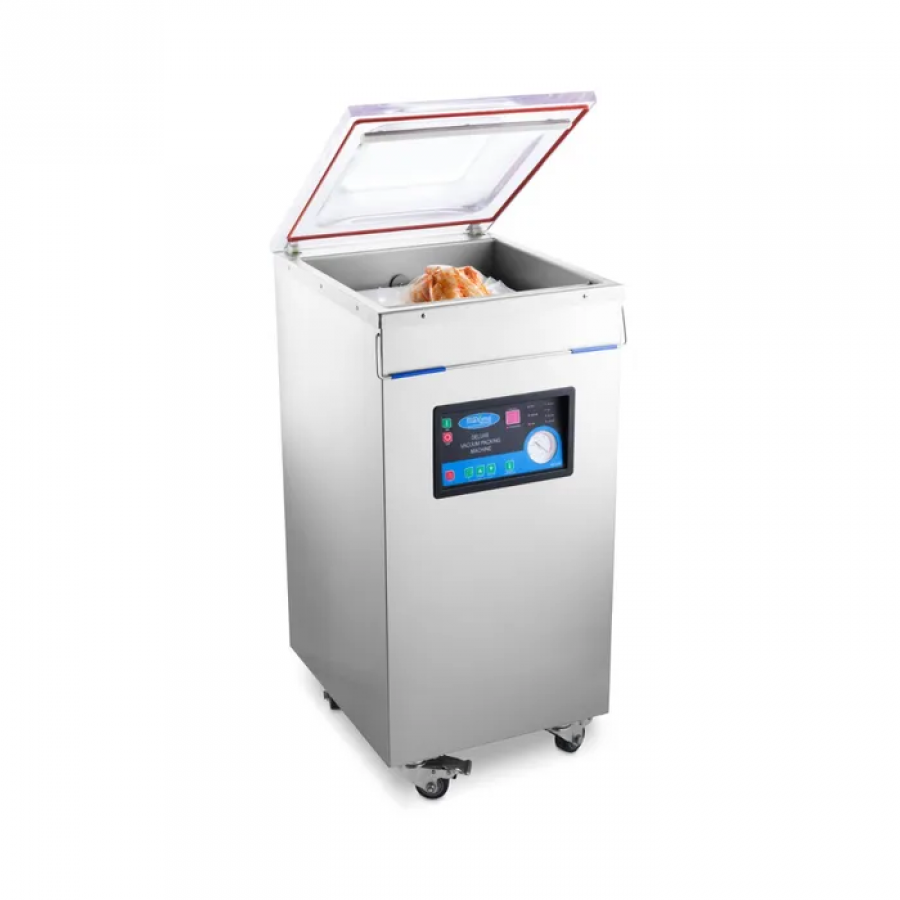 Vakuumierer Kammer 40cm Siegelnaht Standmodell 47,5x55,5x105 cm