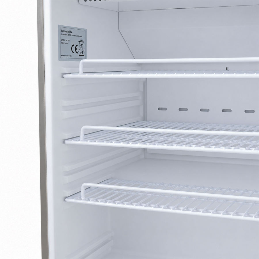 Kühlschrank Edelstahl 1 Tür 130 Liter – COMBISTEEL HR200