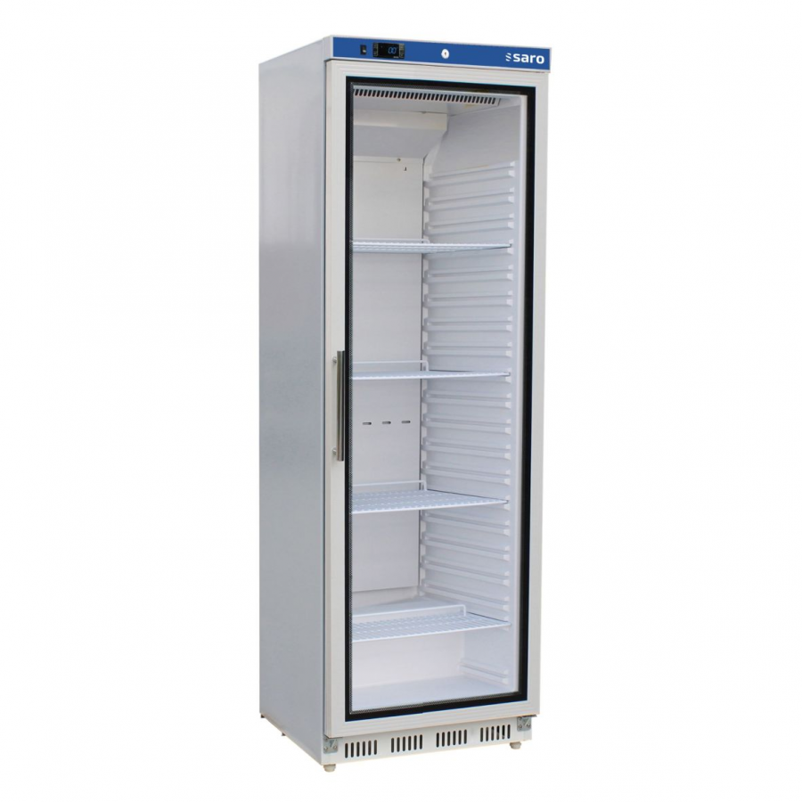 SARO Lagerkühlschrank HK 400 GD V2 – 361 Liter, Glastür