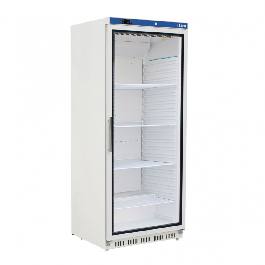 SARO Lagerkühlschrank HK 600 GD V2 – 620 Liter, Glastür