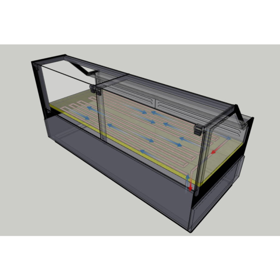KÜHL FLEISCHVITRINE RICK 2.5 *TRANSPORT AUF ANFRAGE*