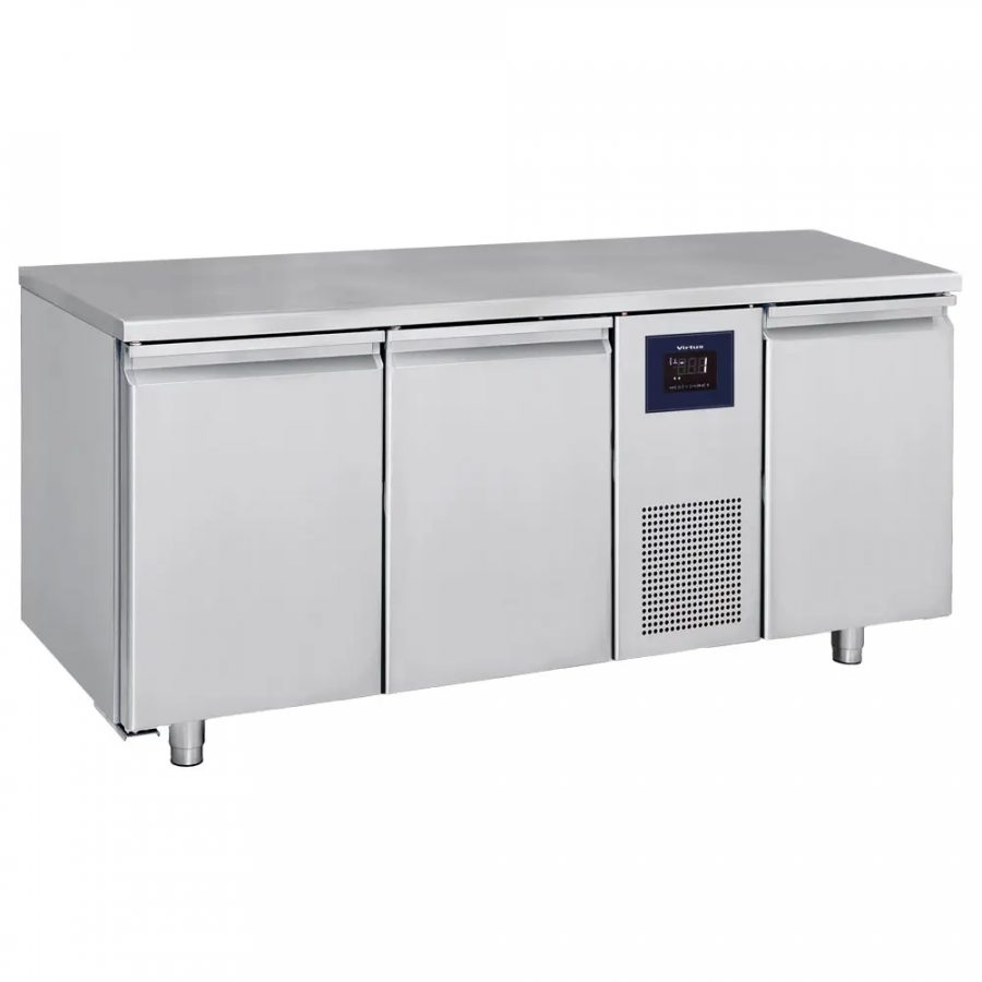 Diepvrieswerkbank met 3 deuren GN 1/1, -10/-20°C, WiFi - Gastrohot