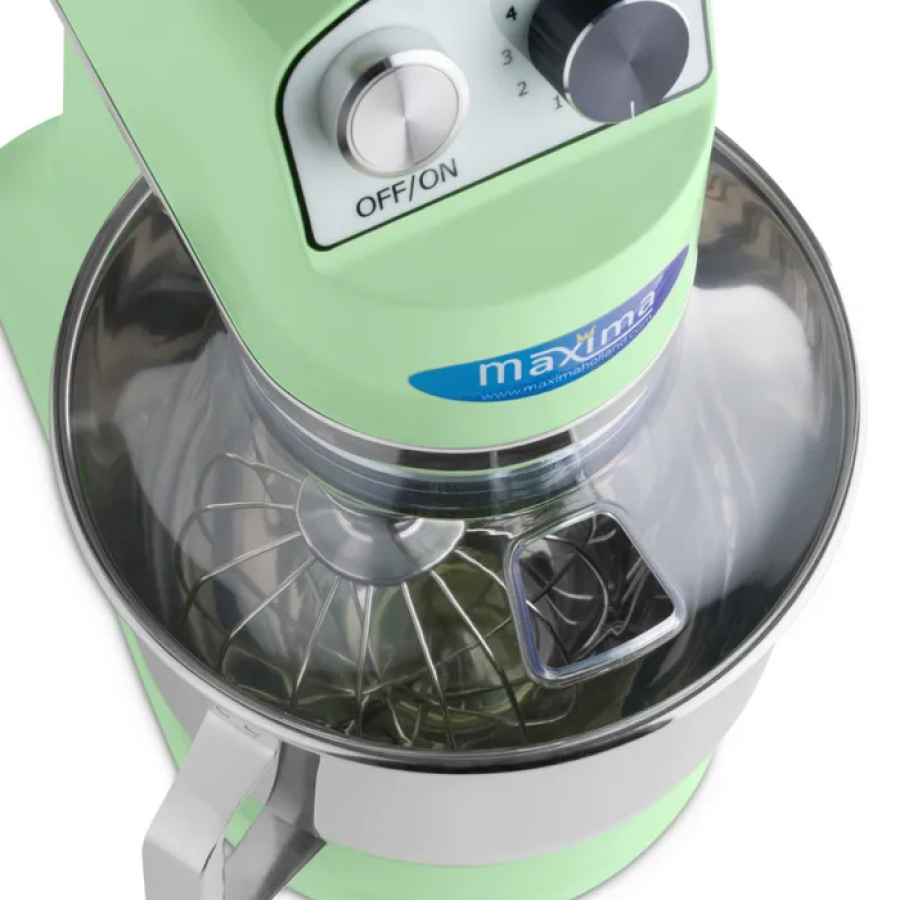 Küchenmaschine 7L Grün 11 Geschwindigkeiten bis 2kg Teig