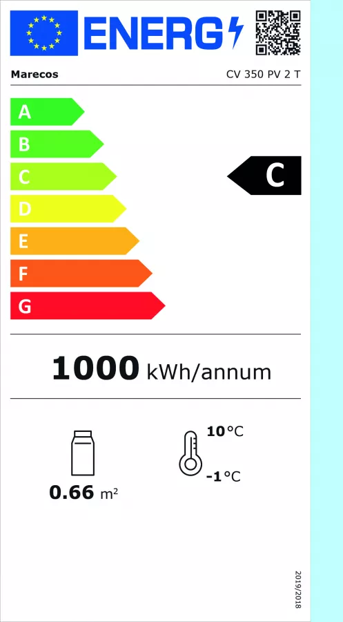 Weinkühlschrank | 127 Flaschen | +5/+12 | +12/+20 °C | B600 x T700 x H1500 mm