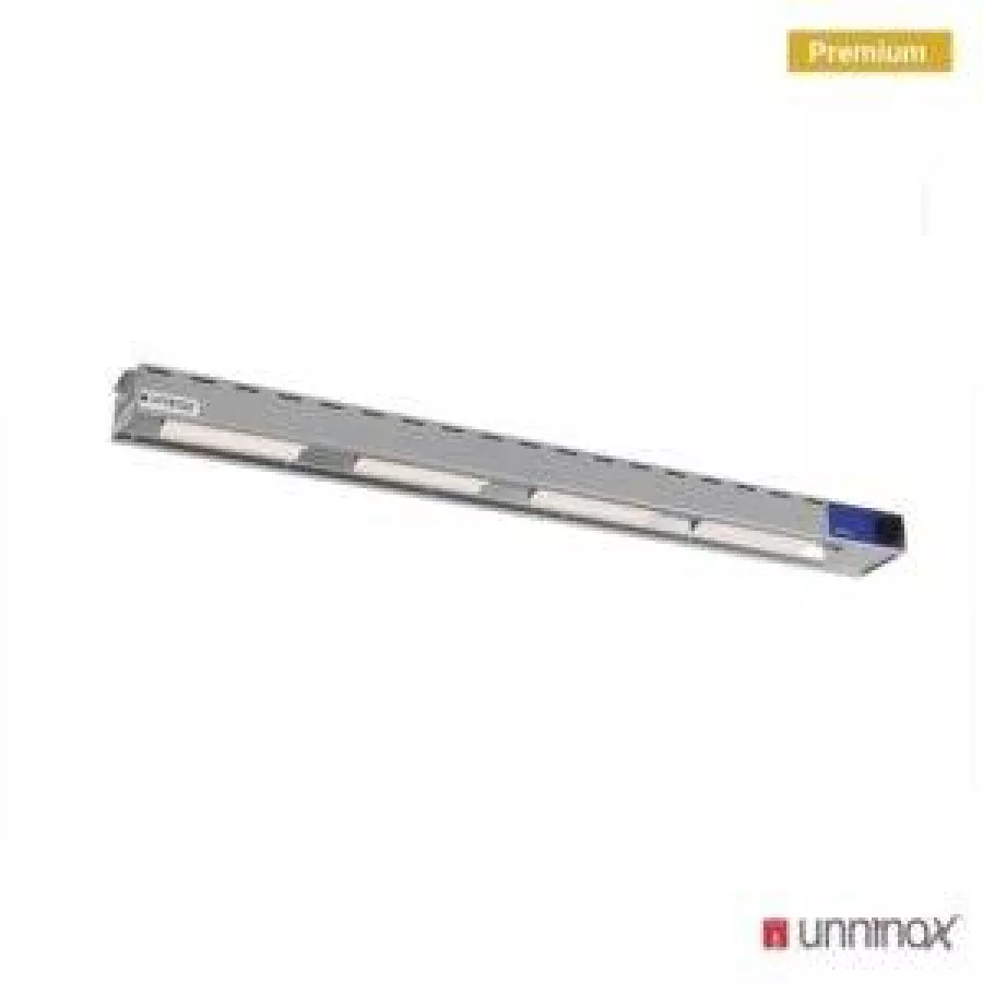 Keramik-Deckenwärmer 1400mm Edelstahl 4x250W