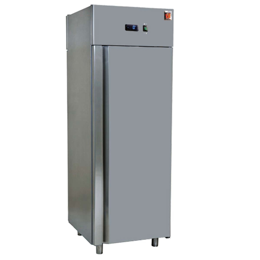 Kühlschrank 700 Liter aus Edelstahl | GN 2/1 | -2°/+8°C