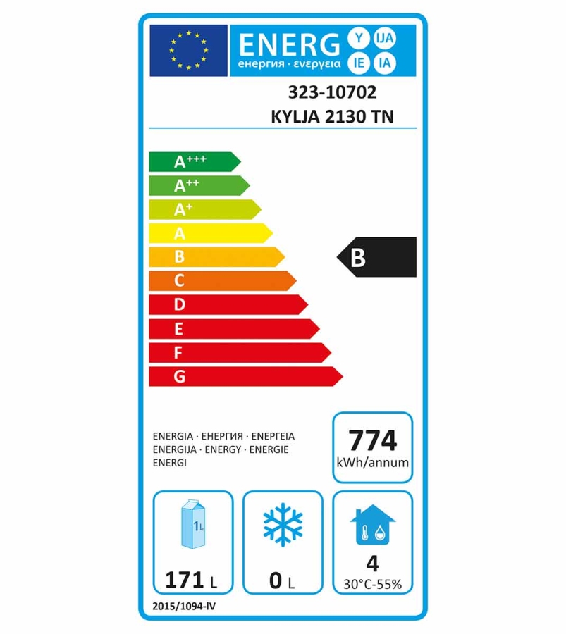 Kühltisch 1 Tür und 3 Schubladen Energie B Kühltisch 1 Tür und 3 Schubladen Energie B