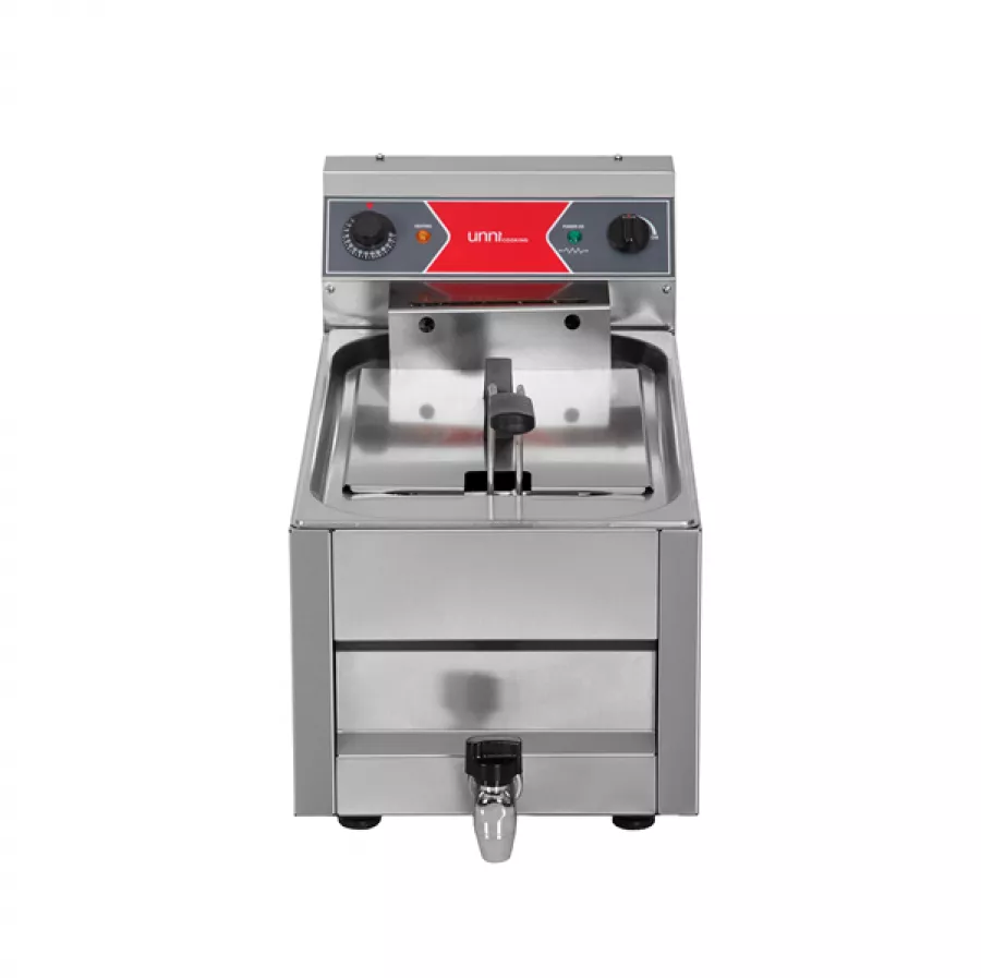 Elektrofritteuse 10L 9kW 400V Temperatur 50-200°C